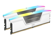 Operatiivmälu Corsair Vengeance RGB CMH32GX5M2E6000C36W CL36, 32GB, DDR5, 6000 MHz, DIMM, 2 x 16GB