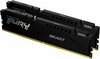 Operatiivmälu Kingston Fury Beast KF556C40BB2K2-64 CL40, 64GB, DDR5, 5600 MHz, DIMM, 2 x 32GB