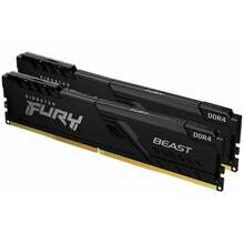 Operatiivmälu Kingston Fury Beast KF556C40BBK2-128 CL40, 128GB, DDR5, 5600 MHz, DIMM, 2 x 64GB