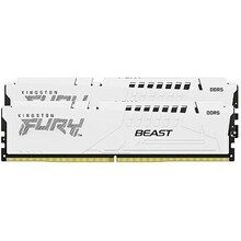 Operatiivmälu Kingston Fury Beast EXPO 32GB, DDR5, 5600 MT/s, CL36, DIMM, 2 x 16GB, valge