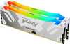 Operatiivmälu Kingston Fury Renegade KF564C32RWAK2-32 CL32, 32GB, DDR5, 6400 MHz, UDIMM, 2x16GB, valge