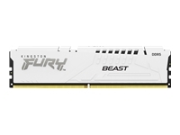 Operatiivmälu Kingston Fury Beast EXPO CL32, 16GB, DDR5, 6400 MT/s, DIMM, valge
