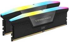 Corsair Vengeance RGB CMH96GX5M2B7000C40 CL40, 96GB, DDR5, 4800 MHz, DIMM, 2 x 48GB