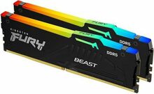 Operatiivmälu Kingston Fury Beast KF556C40BBAK2-64 CL40, 64GB, DDR5, 5600 MHz, DIMM, 2 x 32GB