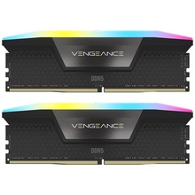 Corsair Vengeance RGB CMH64GX5M2B6000C30 CL30, 64GB, DDR5, 6000 MT/s, DIMM, 2x32GB