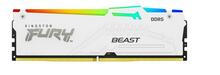 Operatiivmälu Kingston Fury Beast EXPO KF556C36BBK2-32 CL36, 32GB, DDR5, 5600 MT/s, DIMM, valge RGB
