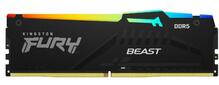 Kingston Fury Beast RGB KF556C36BBE2AK2-64 CL36, 64GB, DDR5, 5600 MT/s, DIMM, 2 x 32GB