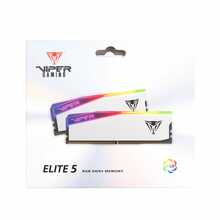 Patriot Viper Elite 5 PVER532G60C30KW CL30, 32GB, DDR5, 6000 MHz, DIMM, 2 x 16GB