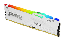 Operatiivmälu Kingston Fury Beast EXPO CL36, 16GB, DDR5, 6000 MT/s, DIMM, valge RGB