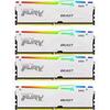 Operatiivmälu Kingston FURY Beast RGB KF560C40BWAK4-64 CL40, 64GB, DDR5, 6000 MHz, DIMM