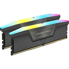 Corsair Vengeance RGB CMH64GX5M2B6000Z30 CL30, 64GB, DDR5, 6000 MHz, DIMM, 2x32GB