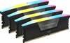 Corsair Vengeance RGB CMH128GX5M4B5600C40 CL40, 128GB, DDR5, 5600 MHz, DIMM, 4 x 32GB
