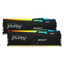 Operatiivmälu Kingston Fury Beast KF560C36BBEAK2-16 CL36, 16GB, DDR5, 6000 MHz, DIMM, 2 x 8GB