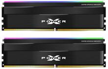 Operatiivmälu Silicon Power XPOWER Zenith SP032GXLWU60AFDF CL30, 32GB, DDR5, 6000 MT/s, UDIMM, 2x16GB