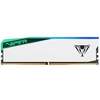 Patriot Viper Elite 5 PVER532G60C30W CL30, 32GB, DDR5, 6000 MHz, DIMM, 1 x 32GB, RGB