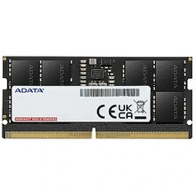 Operatiivmälu Adata AD5S56008G-S CL40, 8GB, DDR5, 5600 MHz, SO-DIMM, must