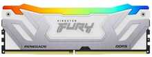 Operatiivmälu Kingston Renegade RGB CL40, 48GB, DDR5, 8400 MT/s, CUDIMM, 2 x 24GB, valge