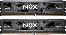 Apacer NOX AH5U32G52C522MBAA-2 CL40, 32GB, DDR5, 5200 MHz, UDIMM, 2 x 16GB, must