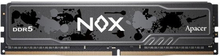 Apacer NOX AH5U16G52C522MBAA-1 CL40, 16GB, DDR5, 5200 MHz, UDIMM, must