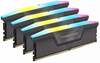Corsair Vengeance RGB CMH64GX5M4B6000C36 CL36, 64GB, DDR5, 6000 MHz, DIMM, 4 x 16GB