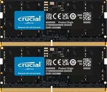 Crucial CT2K16G48C40S5 CL40, 32GB, DDR5, 4800 MHz, SO-DIMM, 2x16GB