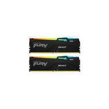 Operatiivmälu Kingston Fury Beast KF560C30BBEAK2-64 CL30, 64GB, DDR5, 6000 MHz, DIMM, 2 x 32GB