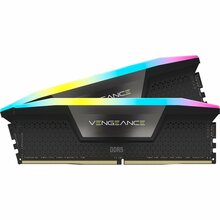 Corsair Vengeance RGB CMH96GX5M2B6600C32 CL32, 96GB, DDR5, 6600 MHz, DIMM, 2x48GB, must