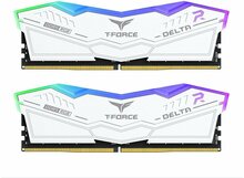Team Group T-Force Delta RGB FF4D532G6400HC32ADC01 CL32, 32GB (2x16GB), DDR5, 6400 MHz, DIMM, valge