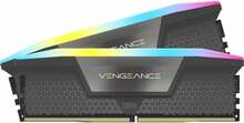 Operatiivmälu Corsair Vengeance RGB CMH32GX5M2B5200Z40K CL40, 32GB, DDR5, 5200 MHz, DIMM
