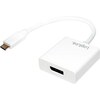 Adapter USB-C/DisplayPort Logilink UA0246A, valge