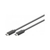 USB-C kaabel Goobay 66509, 3 m, must