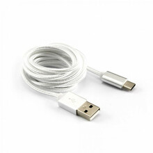 USB-C kaabel Sbox USB-TYPEC-15W, 1,5 m, valge