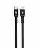 Kaabel USB-C TB, 3 m, must