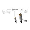 Kaabel USB-C/HDMI LogiLink, 4K 60Hz, 1,8 m, alumiinium