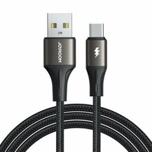 Kaabel USB-A/USB-C Joyroom SA25-AC3, 2 m, must
