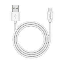 Kaabel USB-A/USB-C Pedea, 1 m, valge