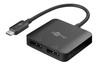 Adapter USB-C Goobay 60171, 2x DisplayPort