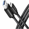 USB-C kaabel Axagon, 1 m, must
