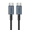 Kaabel USB-C Choetech XCC-1014, 1,2 m, must