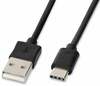 USB-C kaabel iBox IKUMTC, 1 m, must