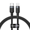 Kaabel USB-C/Lightning Baseus CATLKLF-G1, 1 m, must/hall