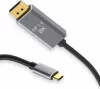 Kaabel USB-C Zenwire DisplayPort, 2 m, hall