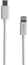 Kaabel Lightning/USB-C Natec Prati, 2 m, valge