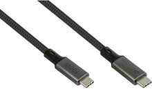 Kaabel USB-C GoodConnections 4.0, 1,8 m, antratsiit