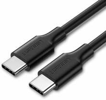 Kaabel USB-C Ugreen US286, 1 m, must