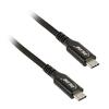 Kaabel USB-C InLine 35901A, 1 m, must