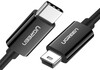Kaabel USB-C/miniUSB Ugreen US242, 1 m, must
