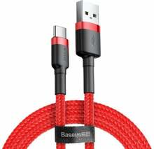 Kaabel USB-C Baseus CATKLF-U09, 3 m, punane
