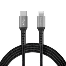 Kaabel USB-C/Lightning Kruger&Matz C94, 1 m