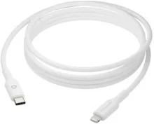 Kaabel USB-C/Lightning Dbramante1928 Re-Charge, 2 m, valge